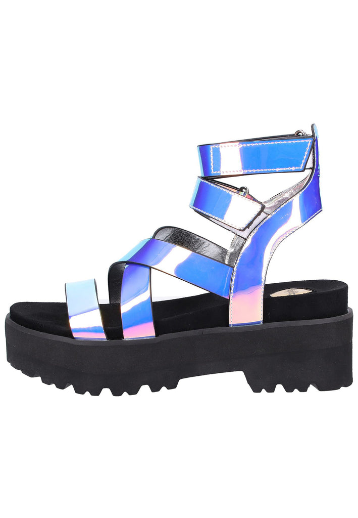 Buffalo Sandalen Lederimitat Rainbow - surf4shoes
