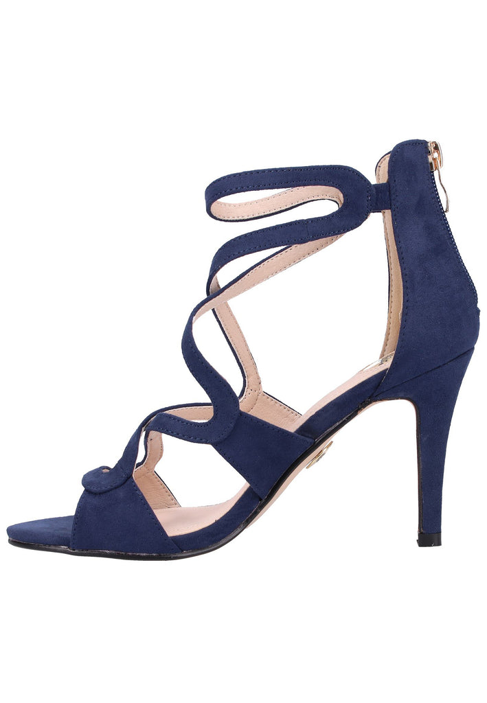 Buffalo Sandalen Lederimitat Blau - surf4shoes