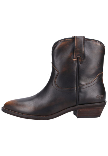 Buffalo Stiefelette Leder Braun - surf4shoes