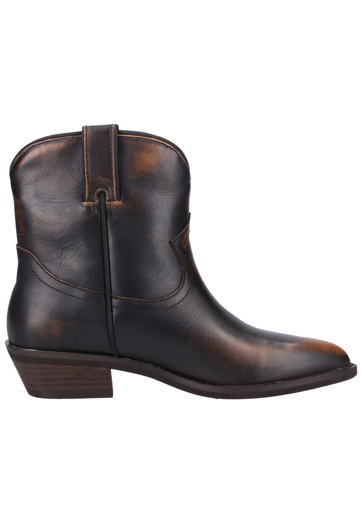 Buffalo Stiefelette Leder Braun - surf4shoes