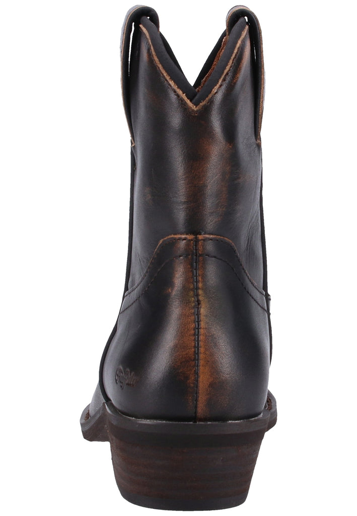 Buffalo Stiefelette Leder Braun - surf4shoes