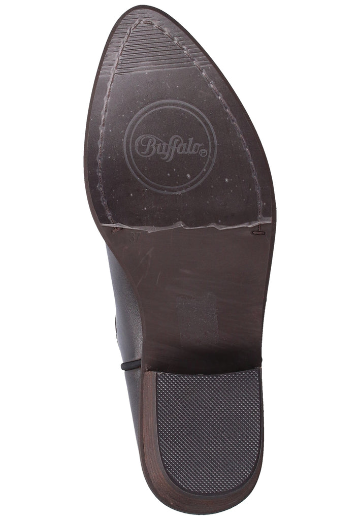 Buffalo Stiefelette Leder Braun - surf4shoes