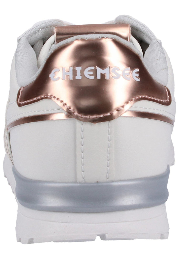 Chiemsee Sneaker Lederimitat Weiß/Gold - surf4shoes