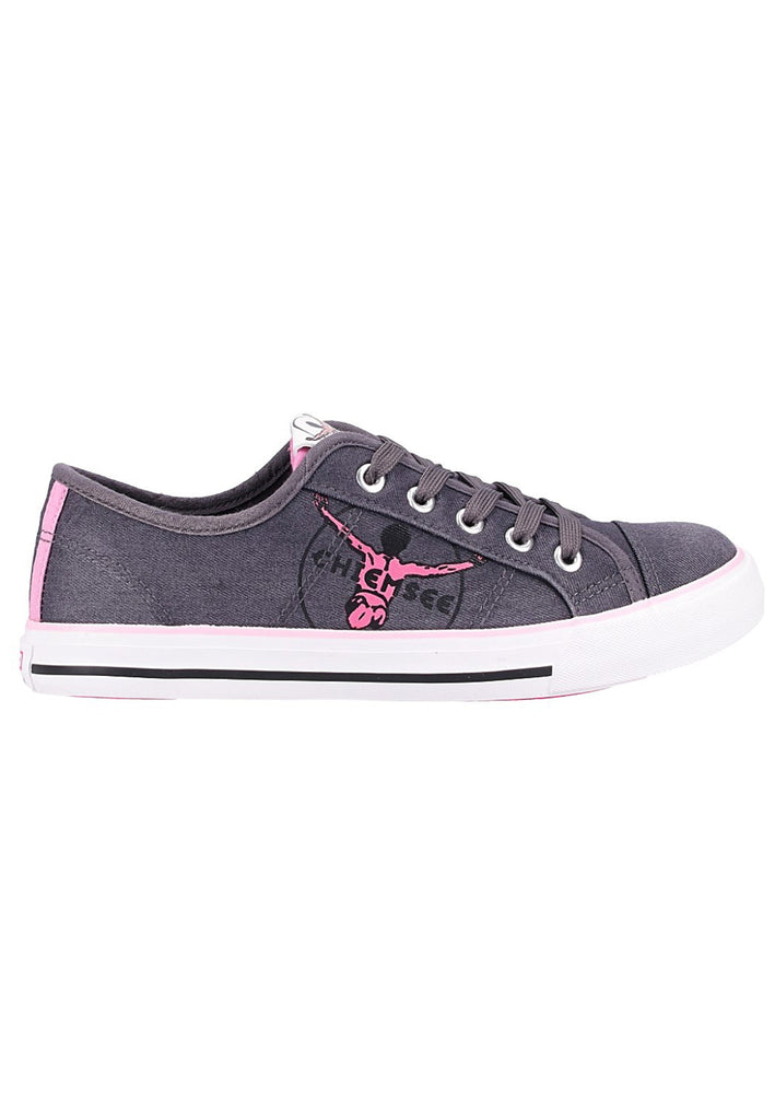 Chiemsee Sneaker Canvas Grau/Pink - surf4shoes
