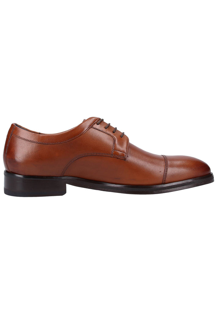 JOOP! Businessschuhe Glattleder Cognac - surf4shoes