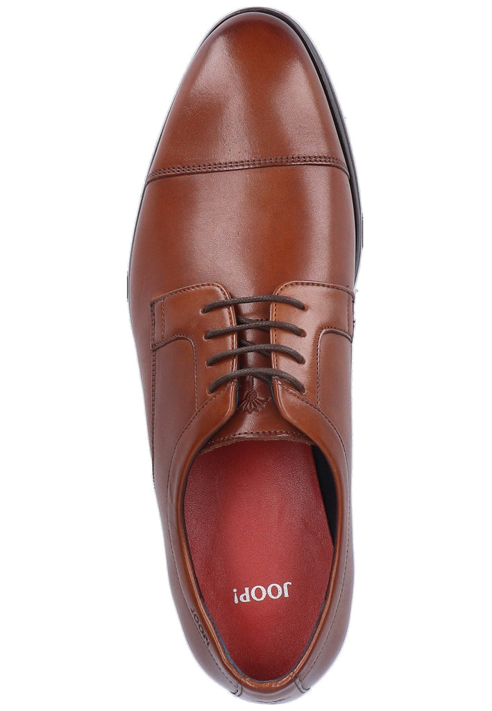 JOOP! Businessschuhe Glattleder Cognac - surf4shoes