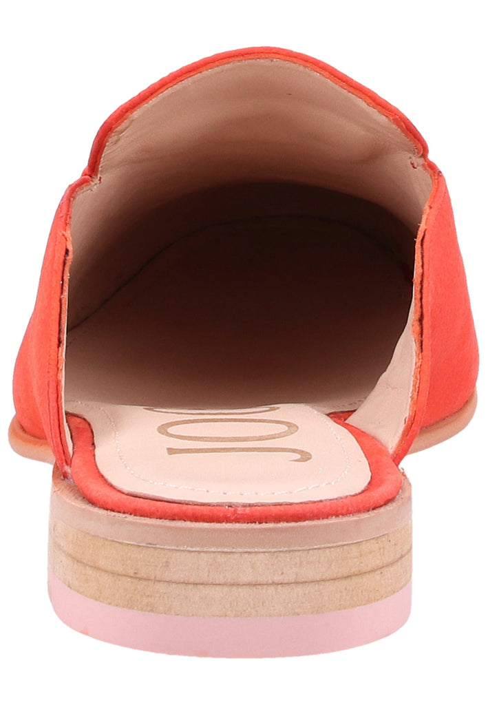 JOOP! Pantoletten Nubukleder Orange - surf4shoes