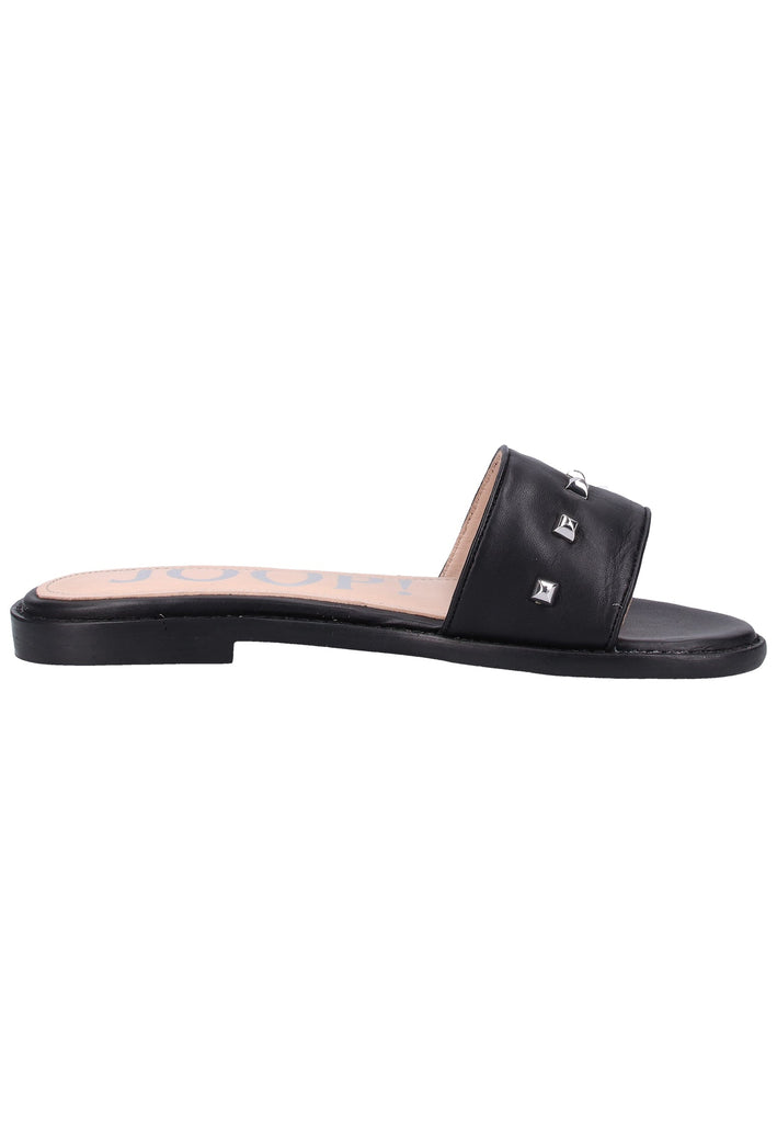 JOOP! Pantoletten Leder Schwarz - surf4shoes