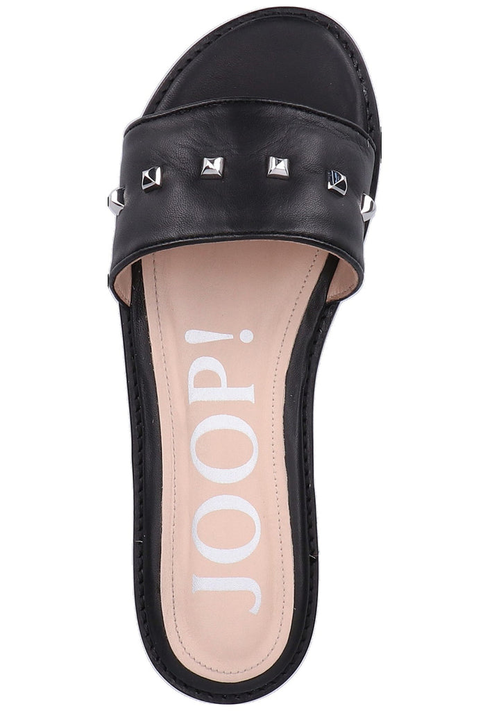 JOOP! Pantoletten Leder Schwarz - surf4shoes