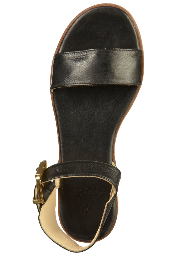 ILC Sandalen Leder Schwarz - surf4shoes