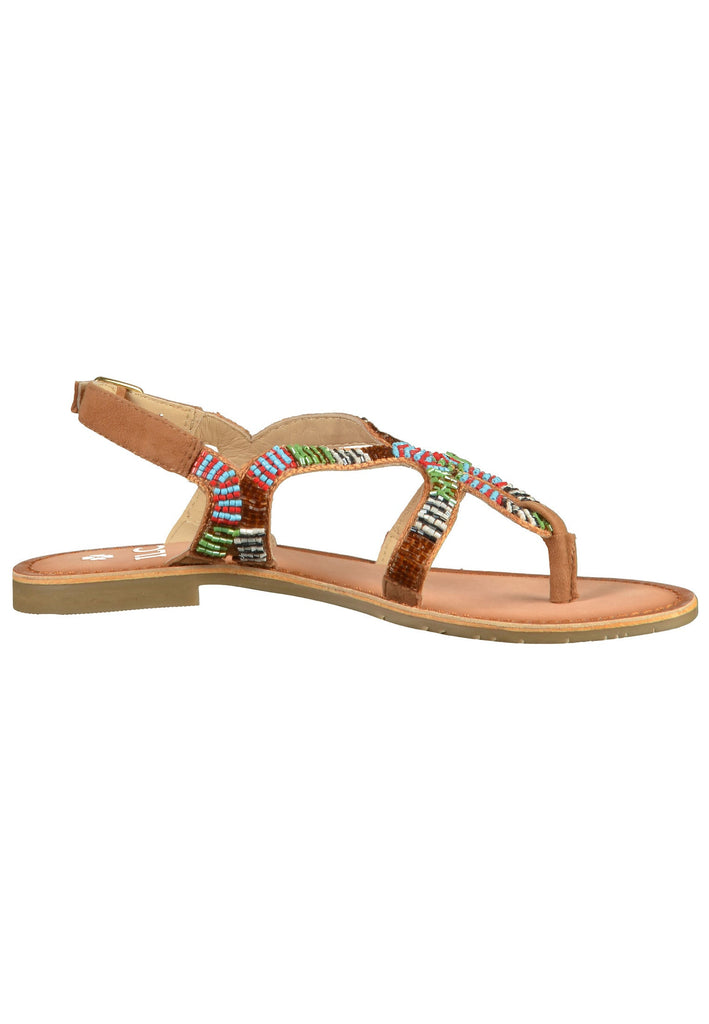 ILC Sandalen Leder/Textil Camel - surf4shoes