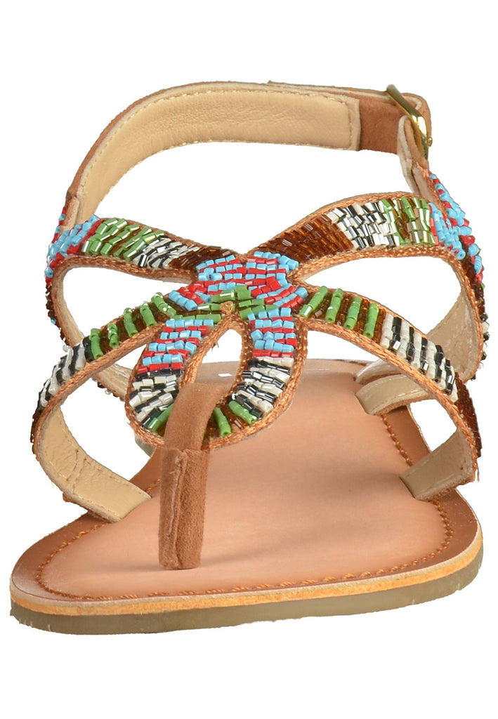 ILC Sandalen Leder/Textil Camel - surf4shoes