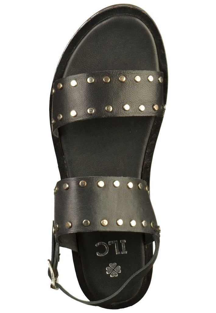 ILC Sandalen Leder Schwarz - surf4shoes