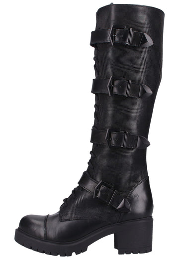 ILC Stiefel Leder Schwarz - surf4shoes