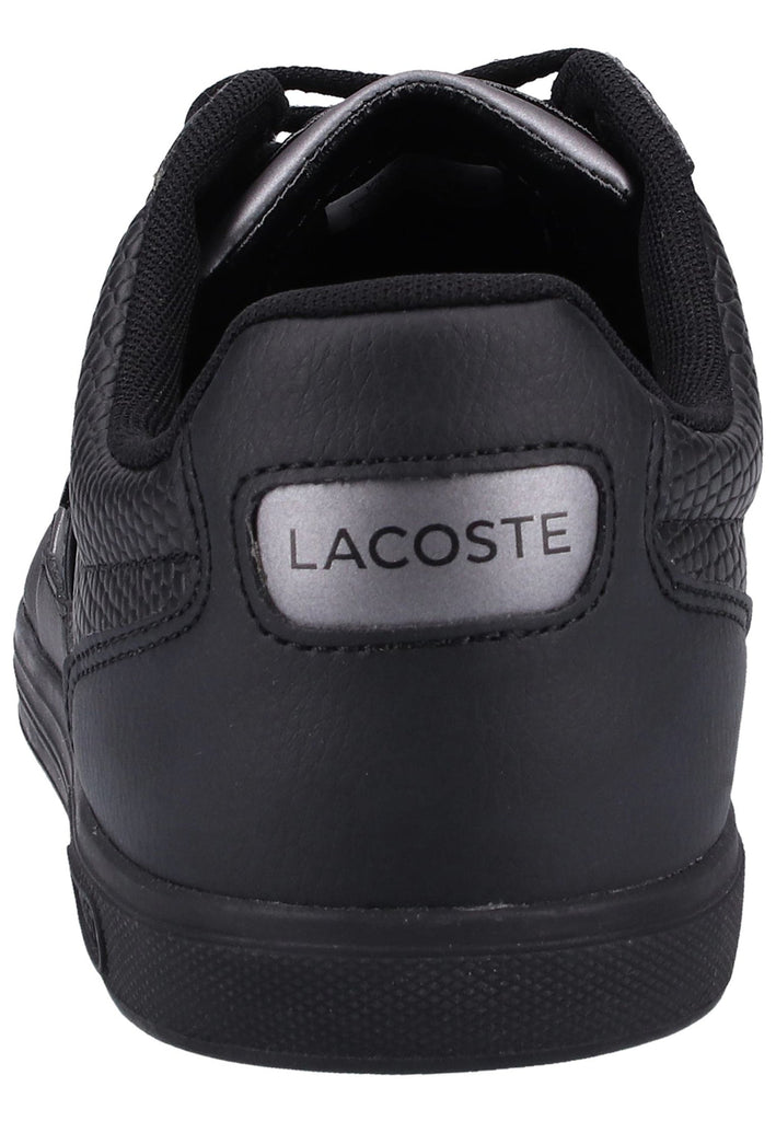 Lacoste Sneaker Leder Schwarz - surf4shoes
