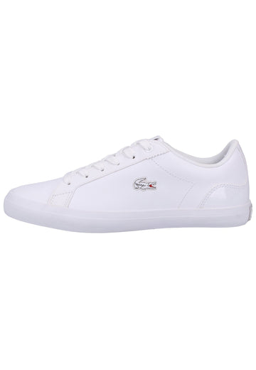 Lacoste Sneaker Leder/Textil Weiß - surf4shoes