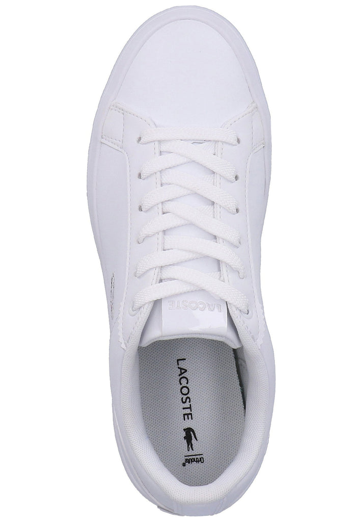 Lacoste Sneaker Leder/Textil Weiß - surf4shoes