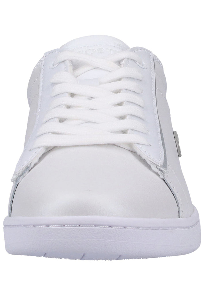 Lacoste Sneaker Leder Weiß/Hellgrau - surf4shoes