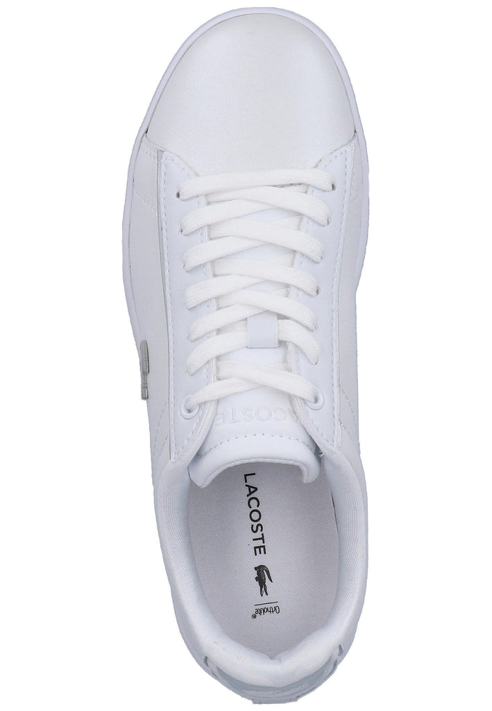 Lacoste Sneaker Leder Weiß/Hellgrau - surf4shoes