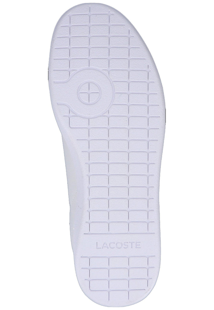 Lacoste Sneaker Leder Weiß/Hellgrau - surf4shoes