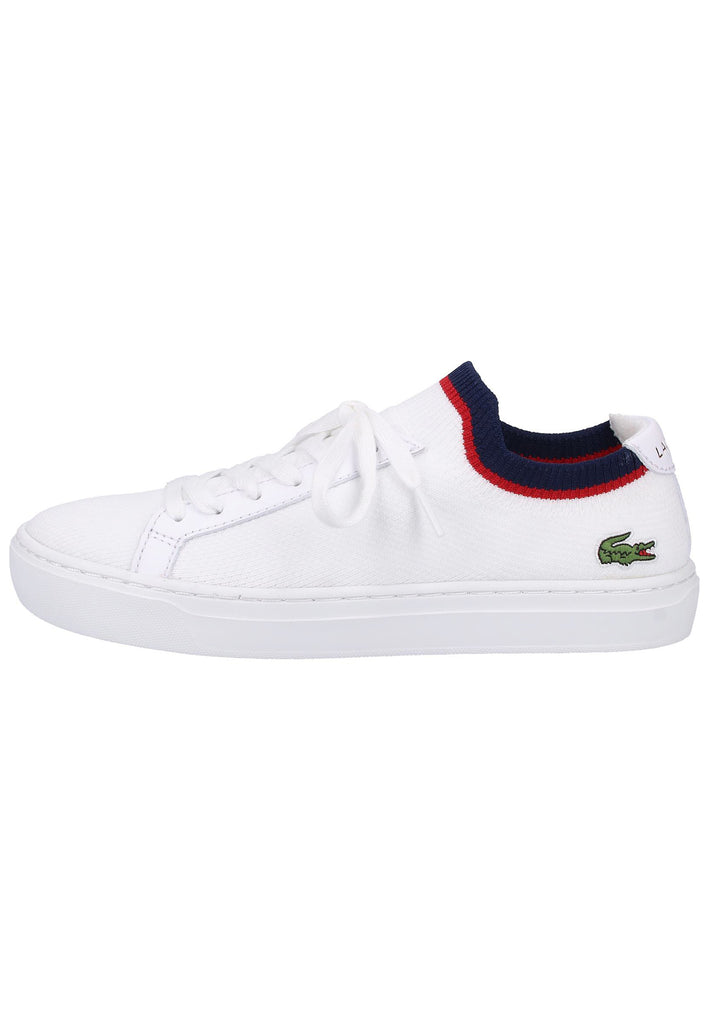 Lacoste Sneaker Textil Weiß/Blau - surf4shoes