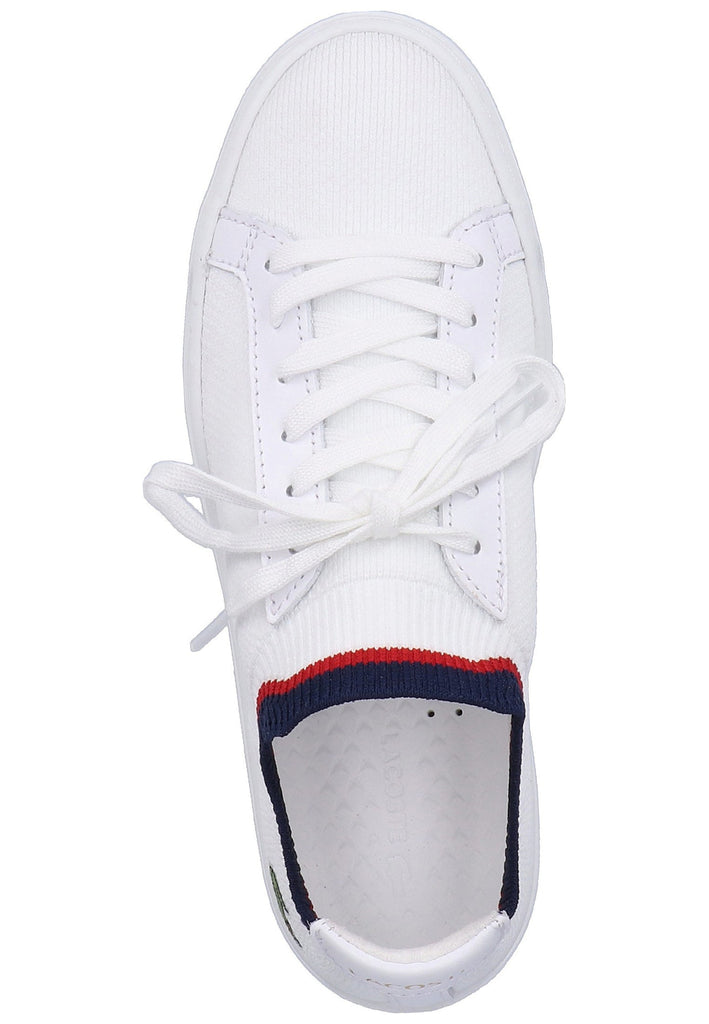 Lacoste Sneaker Textil Weiß/Blau - surf4shoes