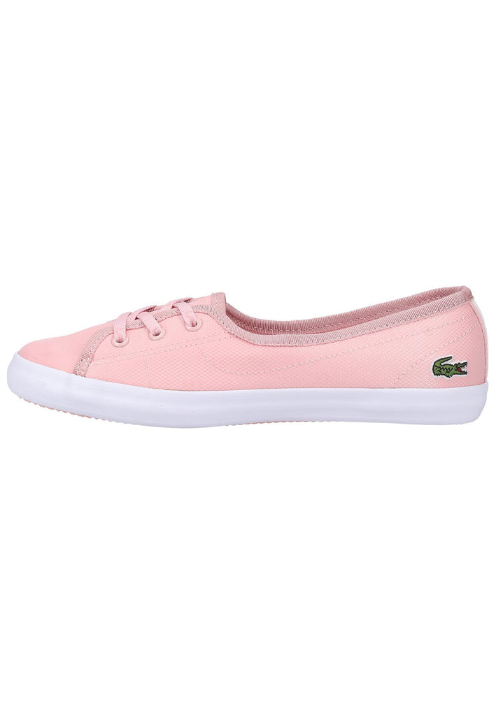 Lacoste Ballerinas Textil Pink/Weiß - surf4shoes