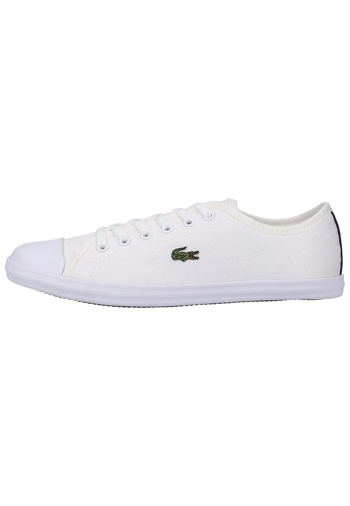 Lacoste Sneaker Textil Weiß - surf4shoes
