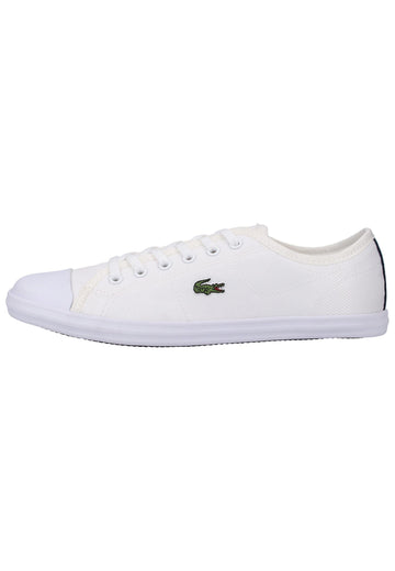 Lacoste Sneaker Textil Weiß - surf4shoes