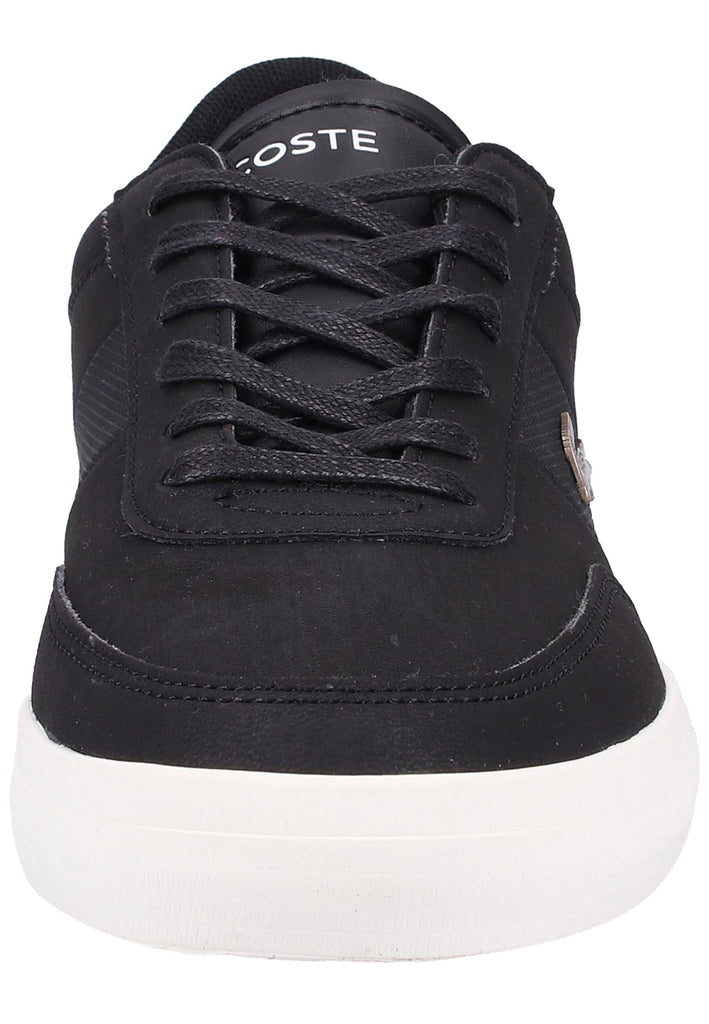 Lacoste Sneaker Leder/Textil Schwarz/Weiß - surf4shoes
