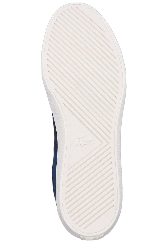 Lacoste Sneaker Leder/Textil Blau/Weiß - surf4shoes