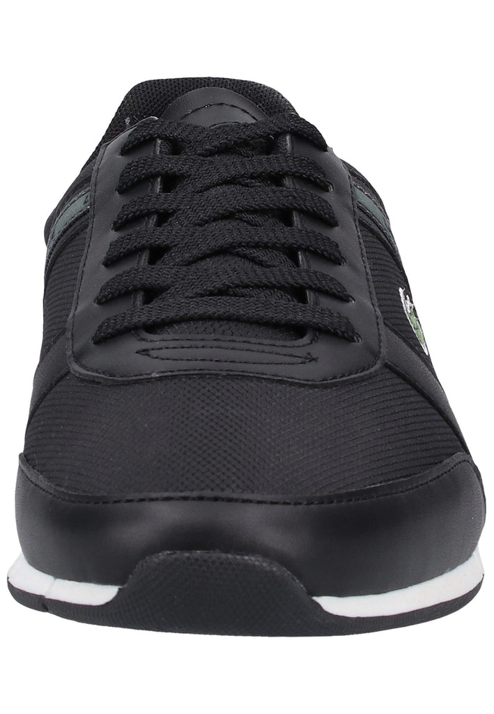 Lacoste Sneaker Lederimitat/Textil Schwarz/Grau - surf4shoes