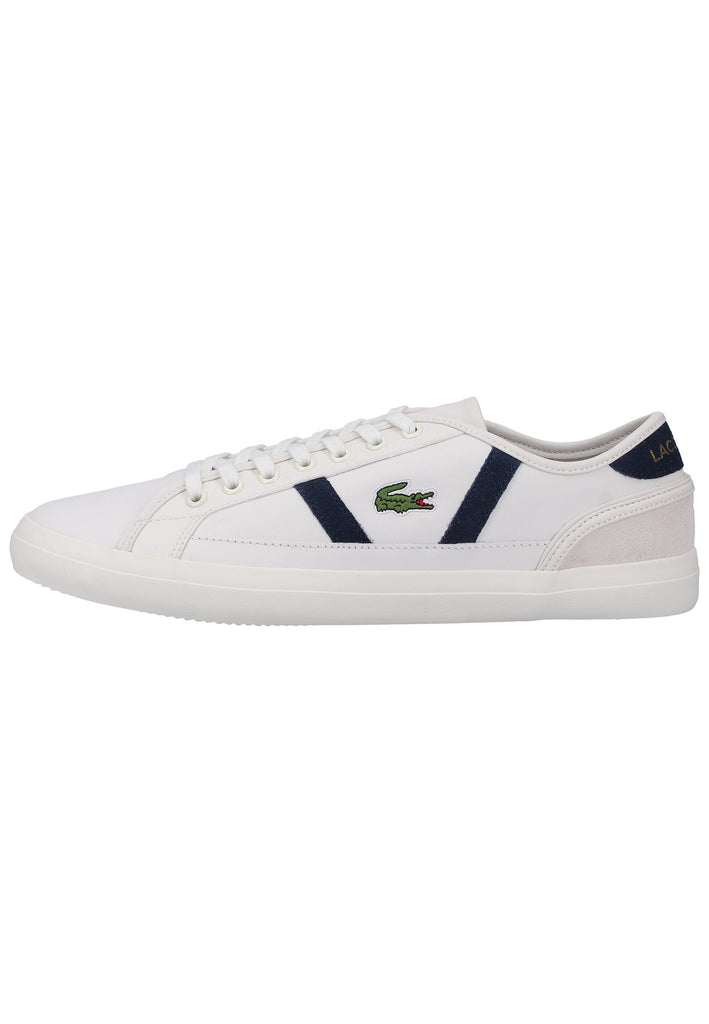 Lacoste Sneaker Nappaleder Weiß - surf4shoes