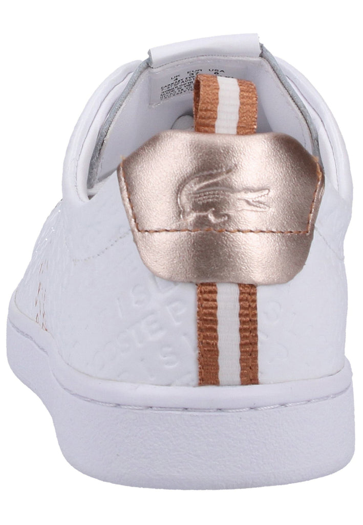 Lacoste Sneaker Leder Weiß/Pink - surf4shoes