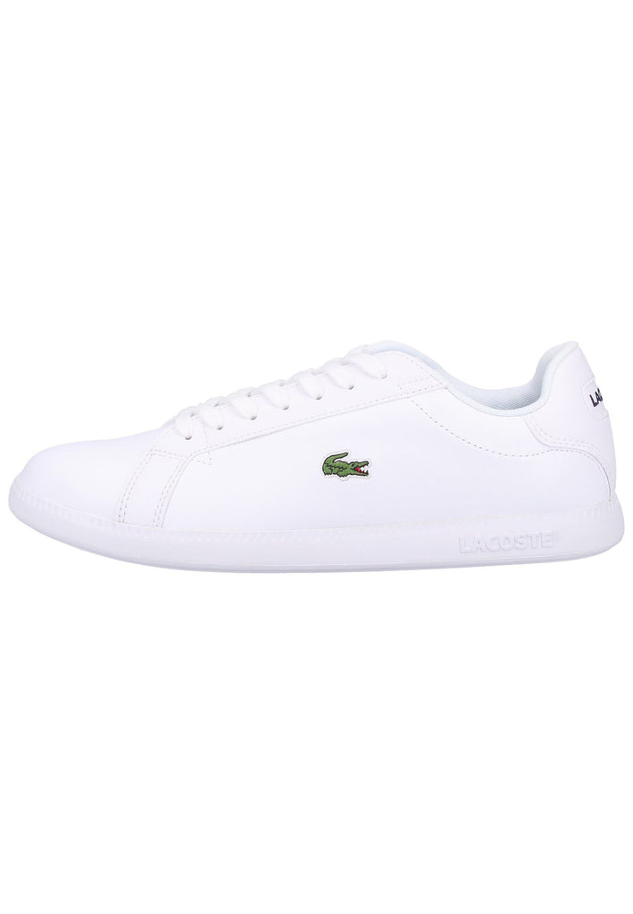 Lacoste Sneaker Leder/Textil Weiß - surf4shoes