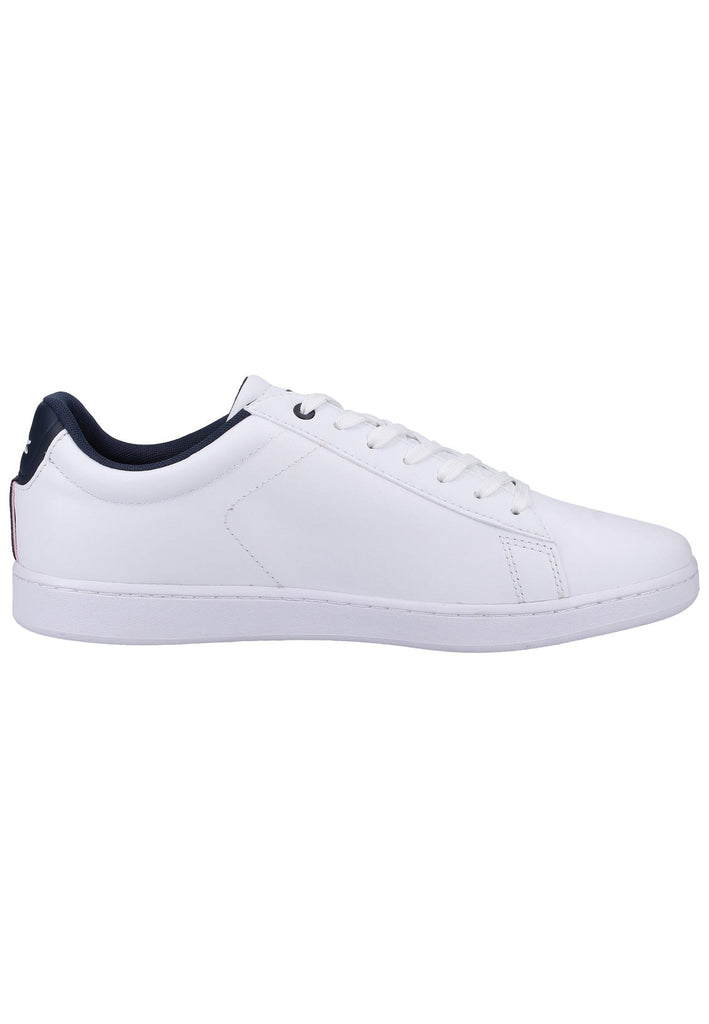 Lacoste Sneaker Leder Weiß/Blau - surf4shoes