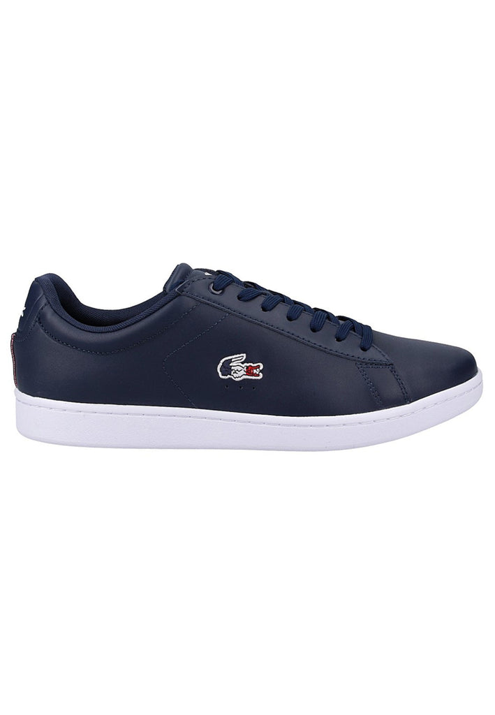Lacoste Sneaker Leder Navy - surf4shoes