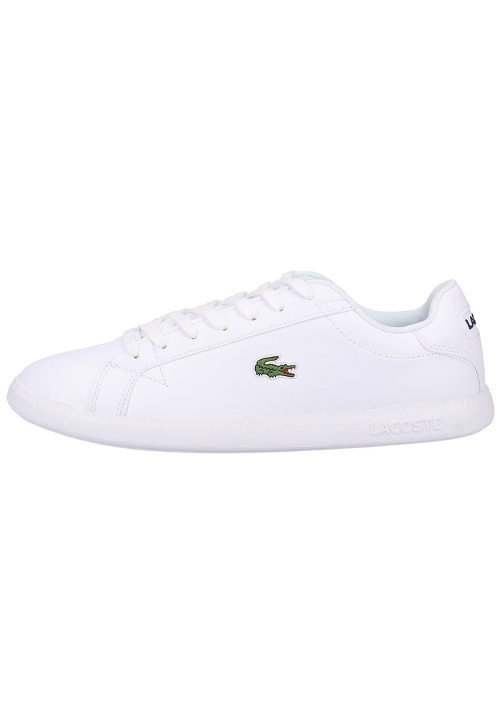 Lacoste Sneaker Leder/Textil Weiß - surf4shoes