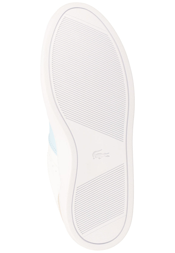 Lacoste Sneaker Lederimitat Weiß - surf4shoes