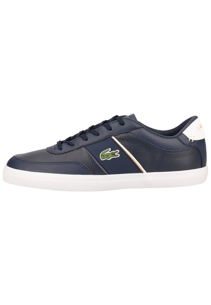 Lacoste Sneaker Leder Blau - surf4shoes