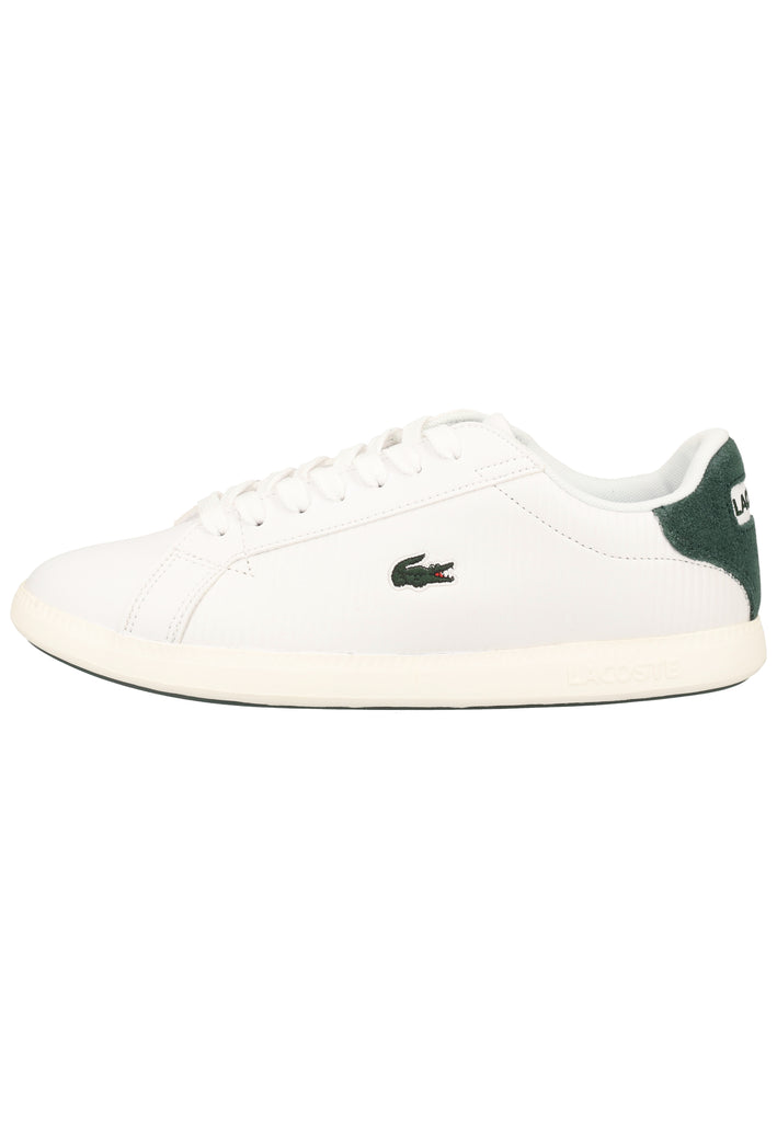 Lacoste Sneaker Leder Weiß - surf4shoes