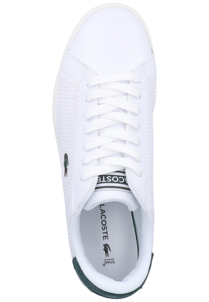 Lacoste Sneaker Leder Weiß - surf4shoes