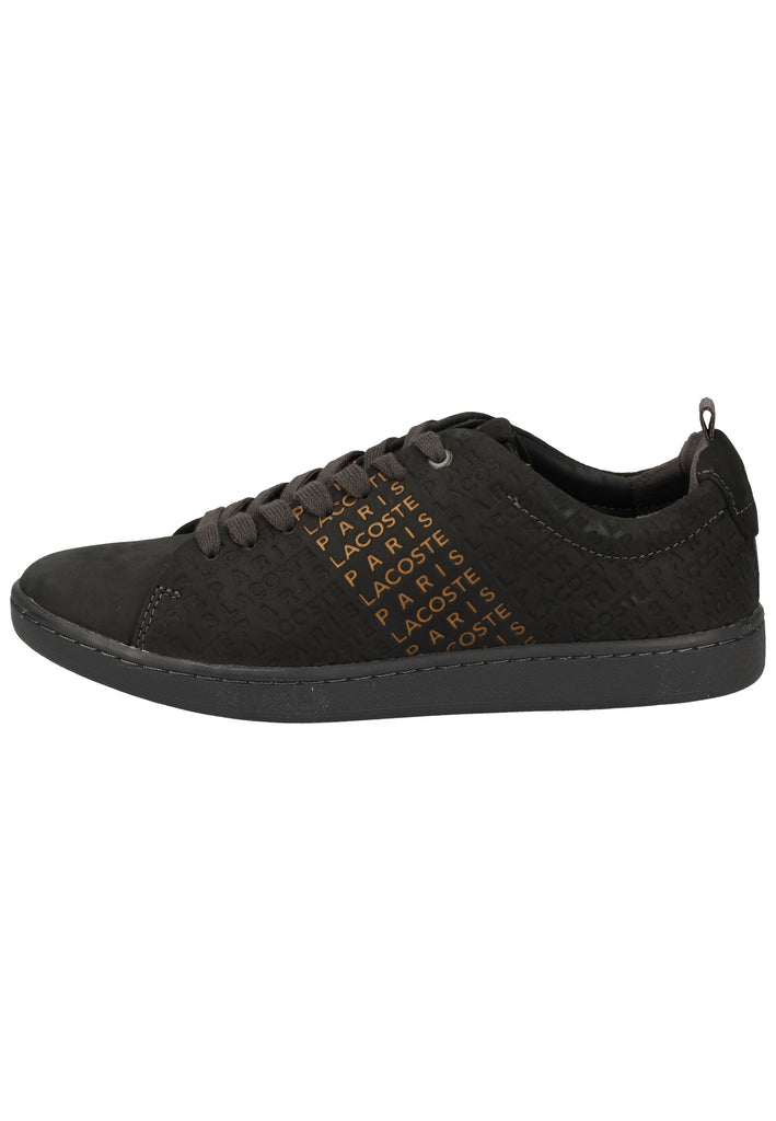 Lacoste Sneaker Nubukleder Dunkelgrau - surf4shoes