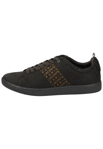 Lacoste Sneaker Nubukleder Dunkelgrau - surf4shoes