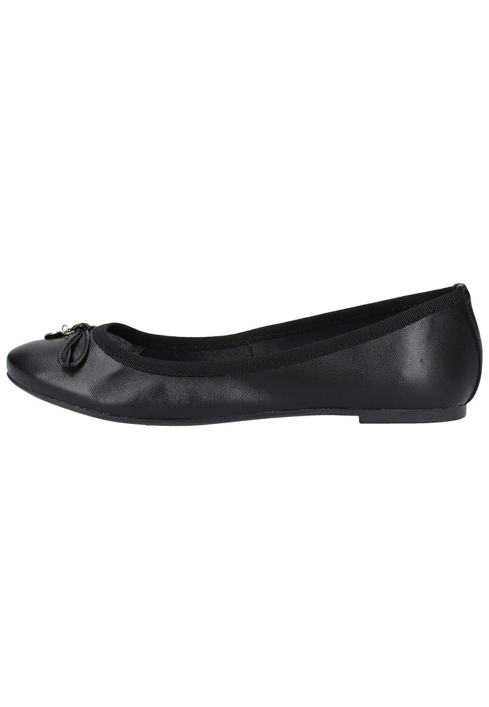 Scapa Ballerinas Leder Schwarz - surf4shoes