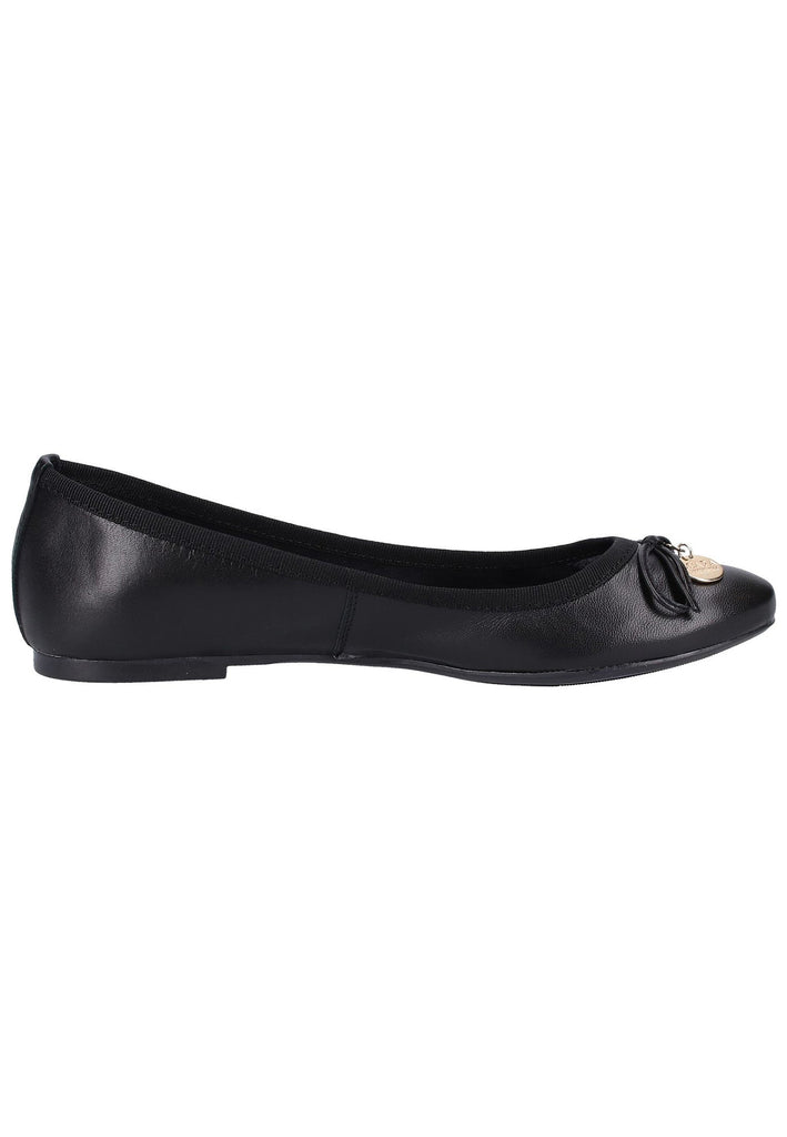 Scapa Ballerinas Leder Schwarz - surf4shoes