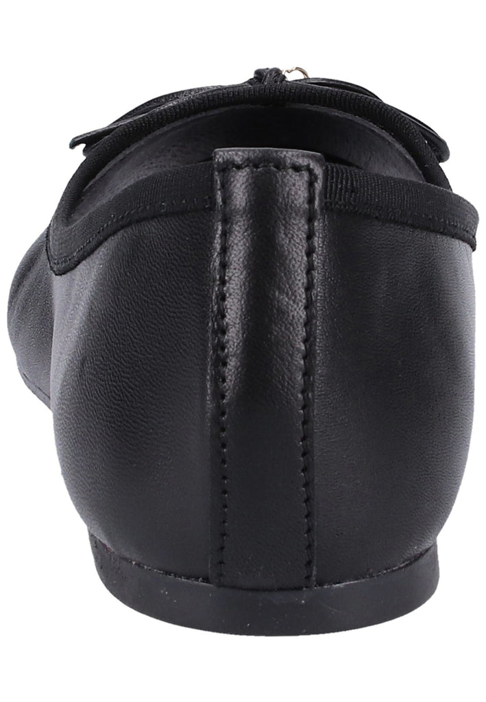 Scapa Ballerinas Leder Schwarz - surf4shoes