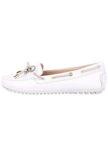 Scapa Mokassin Leder Weiß - surf4shoes