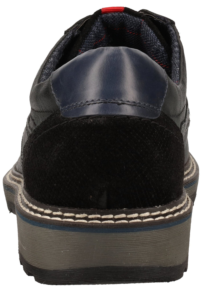 s.Oliver Halbschuhe Leder Schwarz - surf4shoes