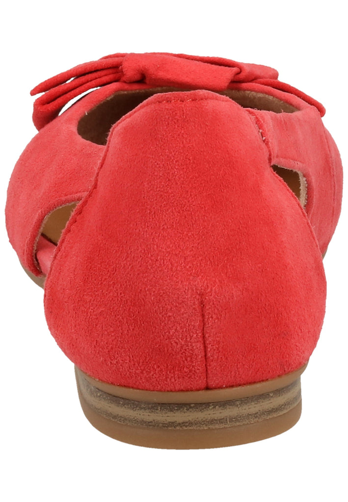 Tamaris Ballerinas Veloursleder Koralle - surf4shoes